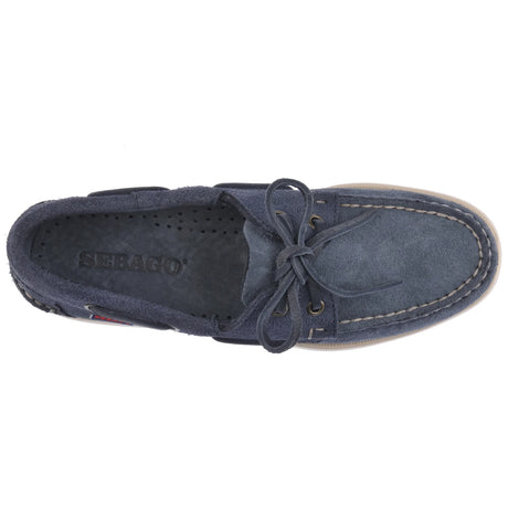 Sebago Portland Flesh Out Women Sejlersko Dame - Blue Navy -