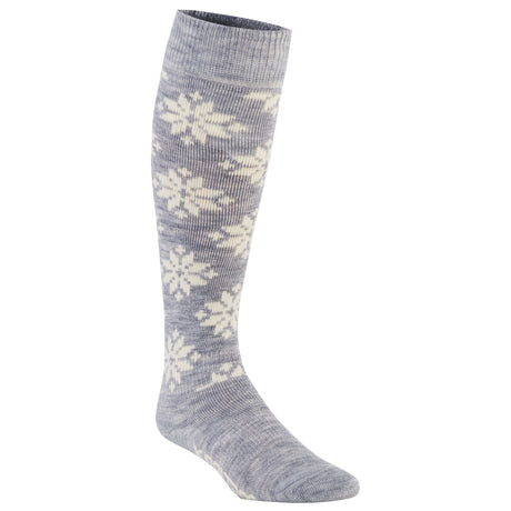 Kari Traa Rose Wool Ski Socks Skisokker Dame - Grey Melange - Grey Melange