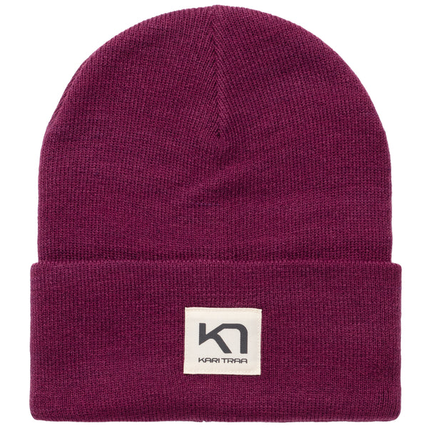 Kari Traa Røthe Beanie Hue Dame - Wine - Wine One-size