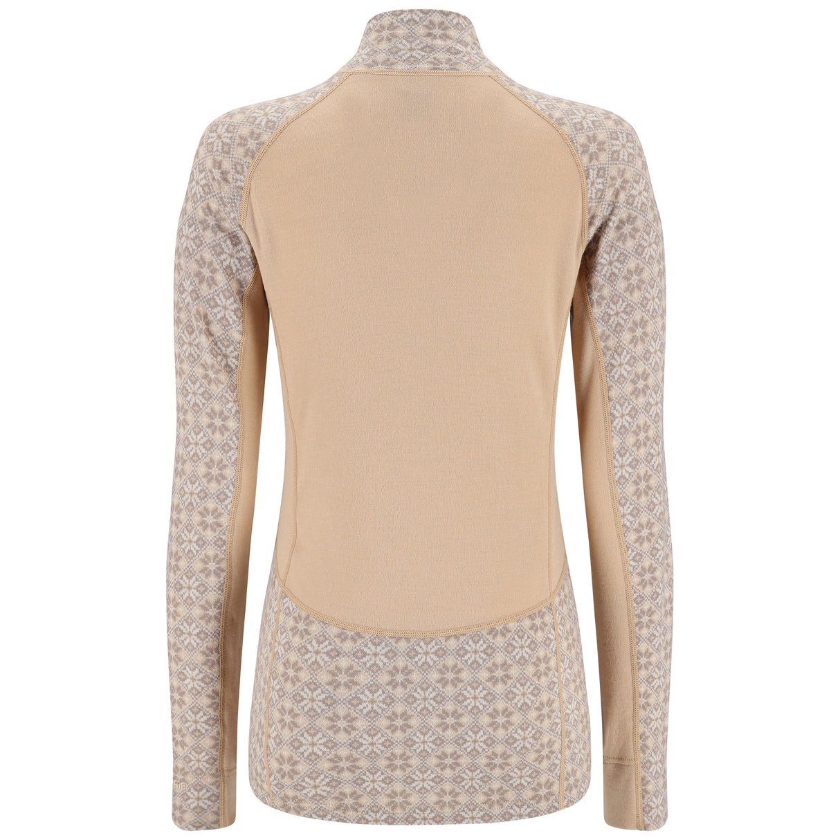 Kari Traa Rose Light Half Zip Skiundertrøje Dame - Oat Beige -