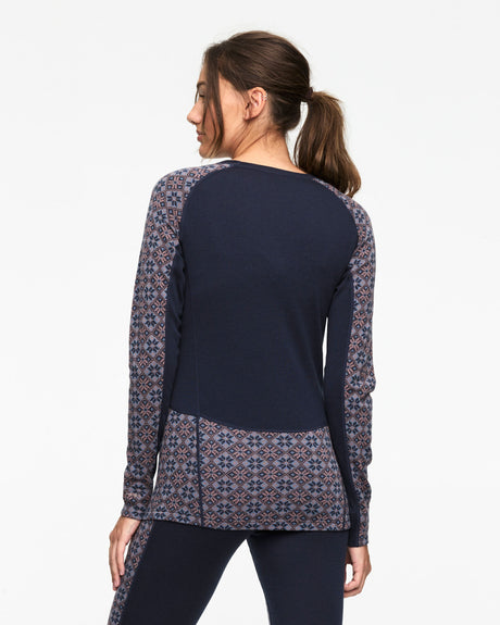 Kari Traa Rose Light Long Sleeve Skiundertrøje Dame - Royal -