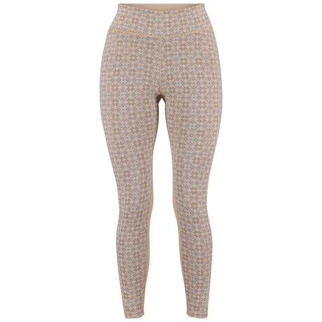 Kari Traa Rose Light High Waisted Pants Skiunderbukser Dame - Oat Beige -