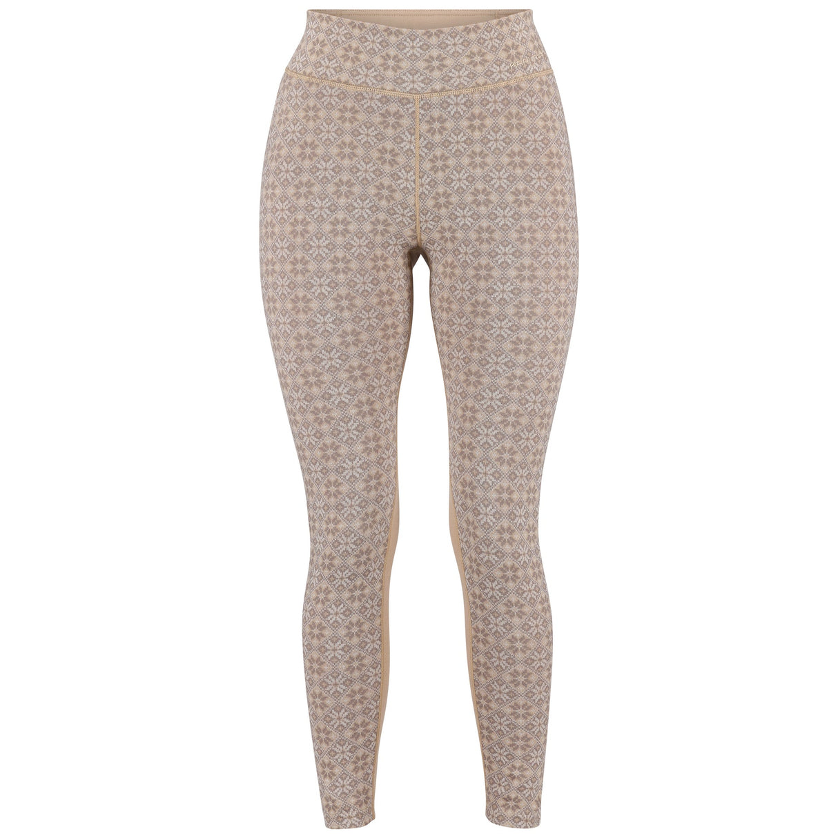 Kari Traa Rose Light Half Zip Skiundertøj Sæt Dame - Oat Beige -