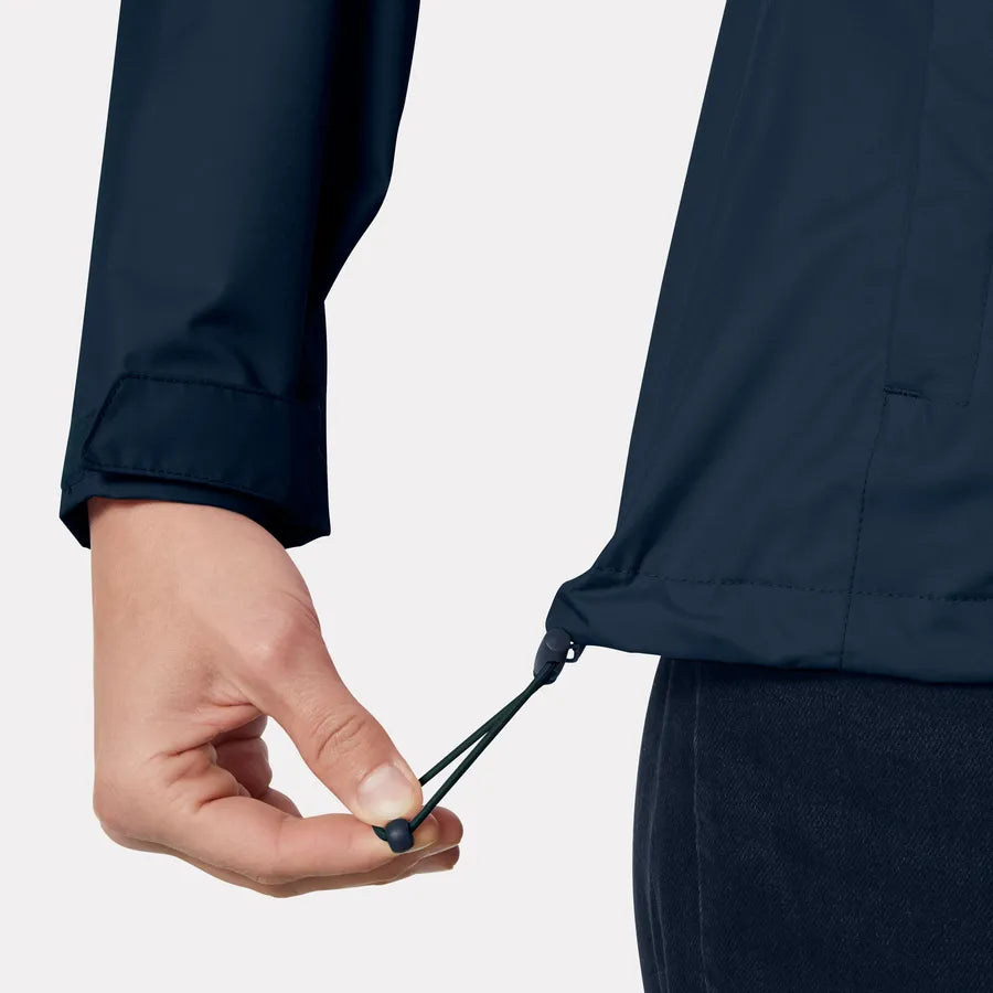 Helly Hansen Women's Seven J Rain Jacket Regnjakke Dame - Navy -