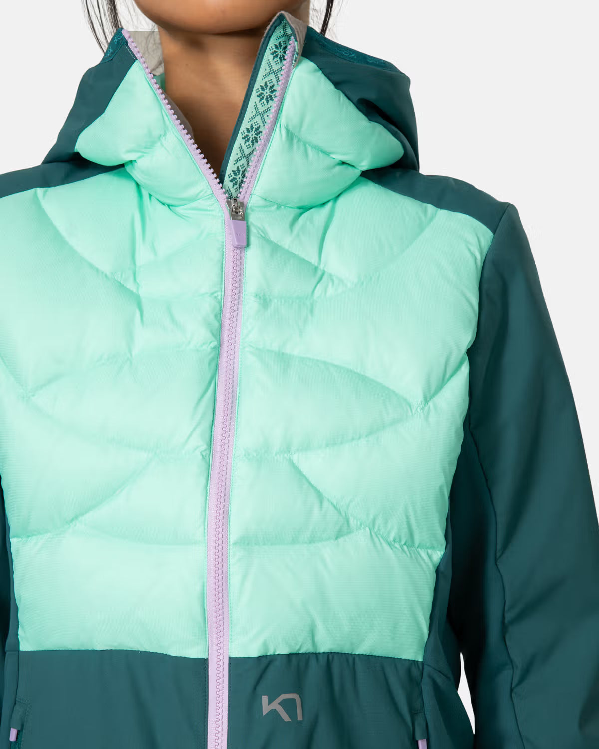 Kari Traa Tirill Thermal Jacket Thermojakke Dame - Peacock