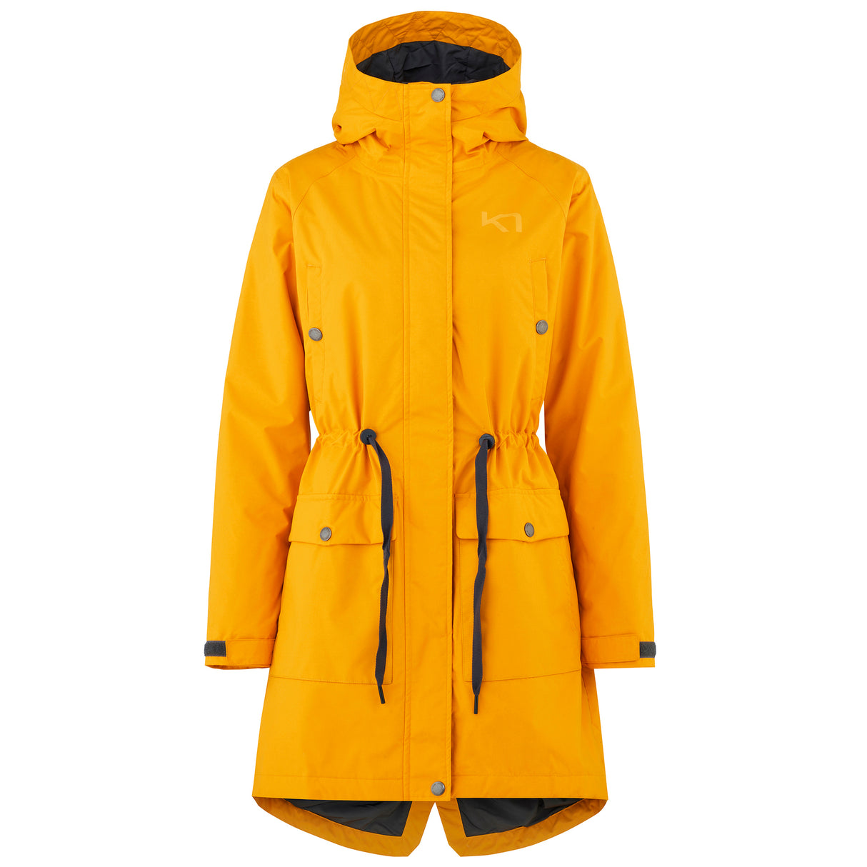 Kari Traa Tvinde Parka Jakke Dame - Glowy Yellow - Glowy Yellow