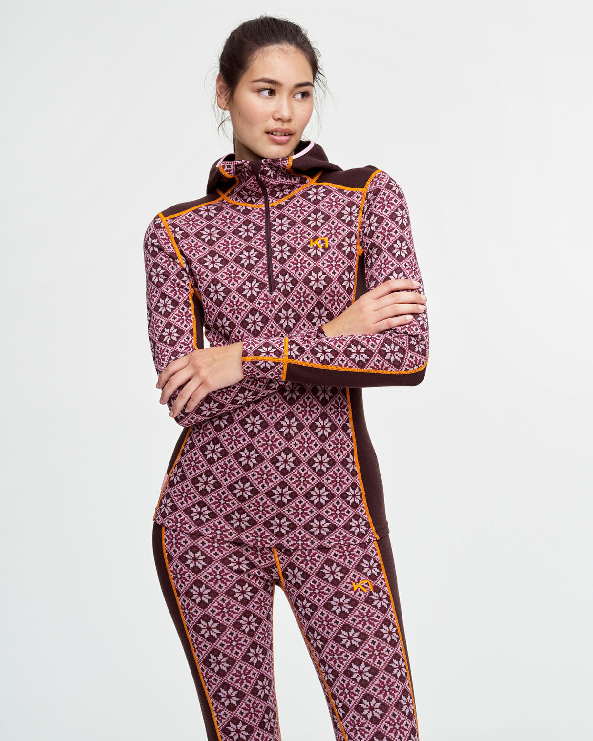 Kari Traa Rose Hoodie Skiundertrøje Dame - Syrup - Syrup