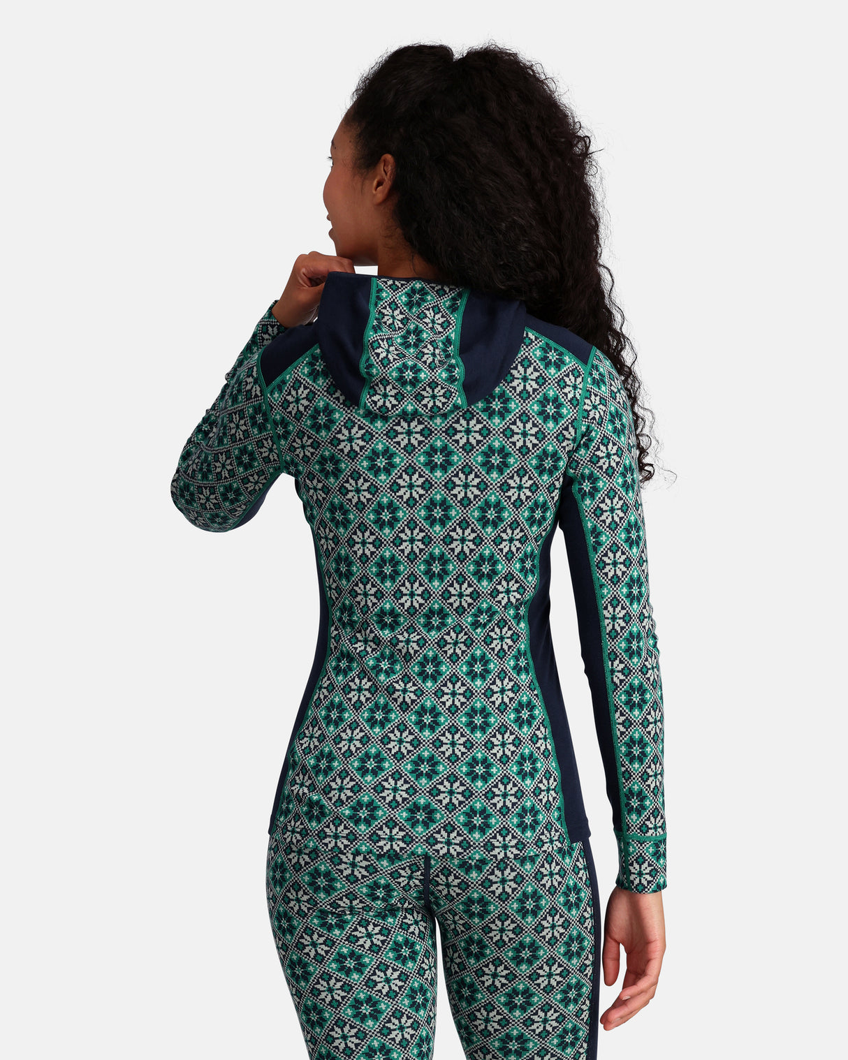 Kari Traa Rose Hoodie Skiundertrøje Dame - Cress -