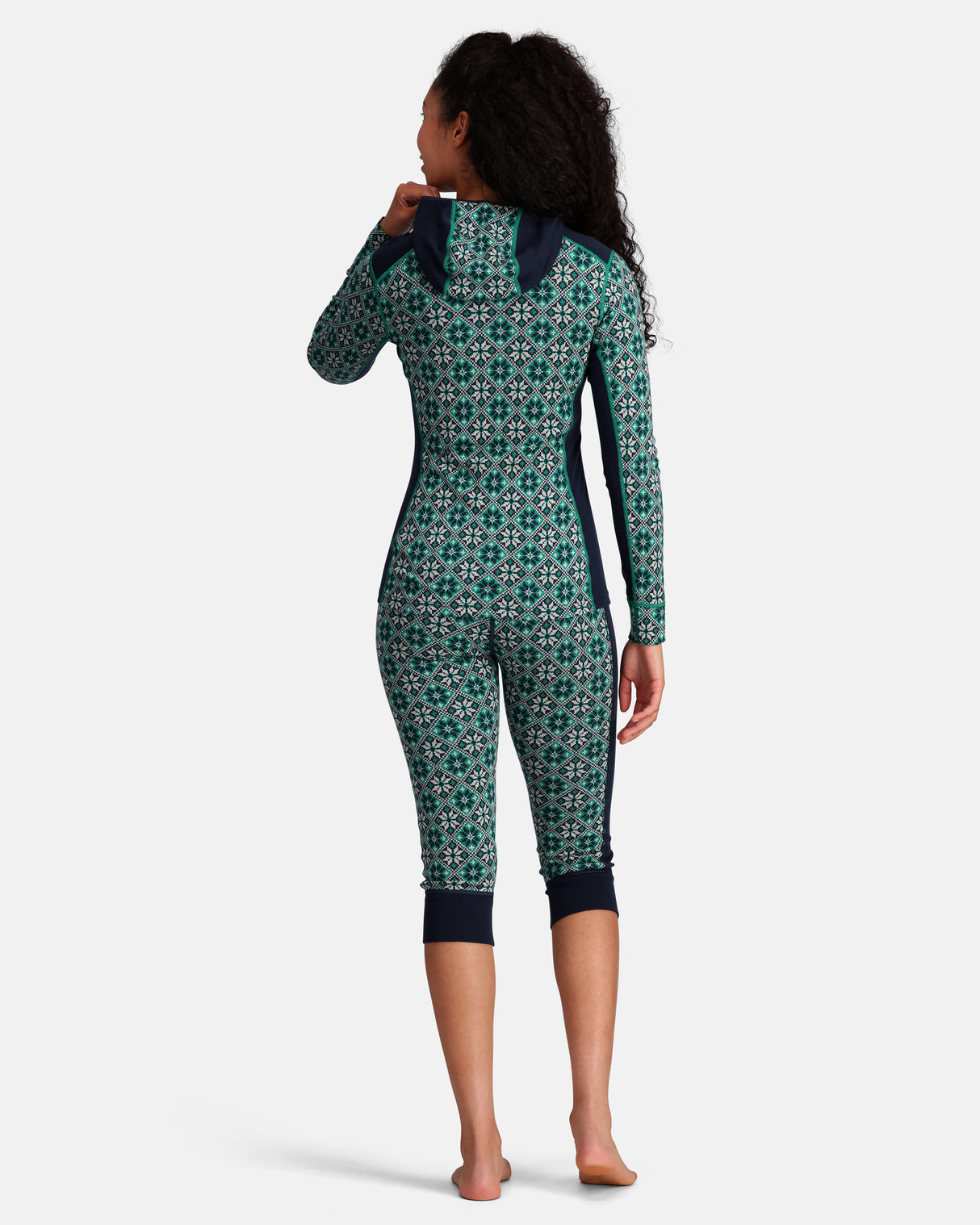 Kari Traa Rose Hoodie Skiundertrøje Dame - Cress -