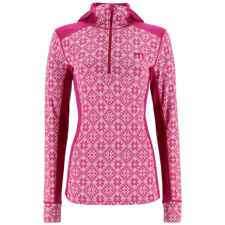 Kari Traa Rose Hoodie High Waist Skiundertøj Sæt Dame - Fucha -