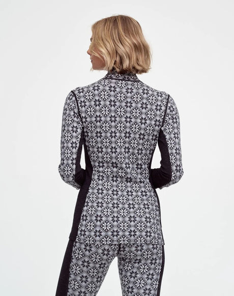 Kari Traa Rose Half Zip Skiundertøj Sæt Dame - Black -