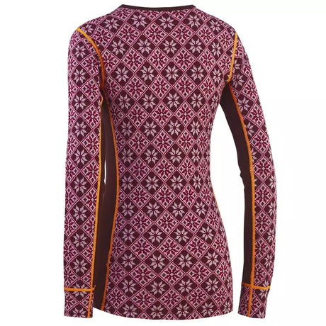 Kari Traa Rose Long Sleeve Capri Skiundertøj Sæt Dame - Syrup -