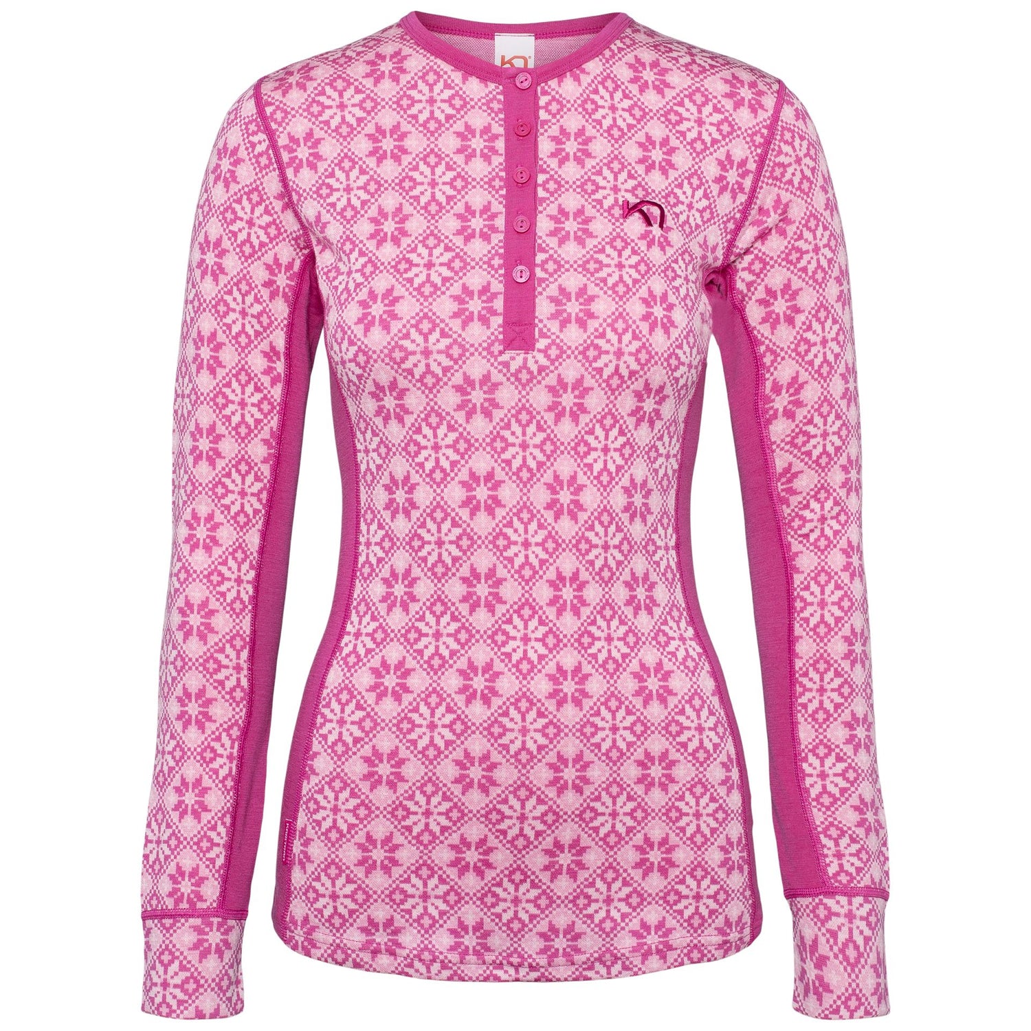 Kari Traa Rose Long Sleeve Skiundertrøje Dame - Fucha - Fucha