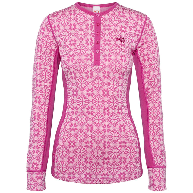 Kari Traa Rose Long Sleeve Skiundertrøje Dame - Fucha - Fucha