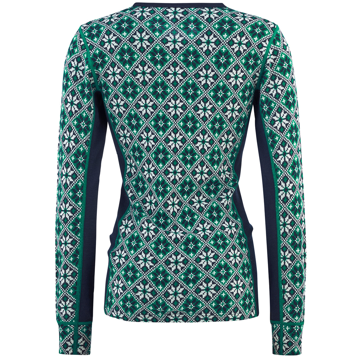 Kari Traa Rose Long Sleeve High Waist Skiundertøj Sæt Dame - Cress -