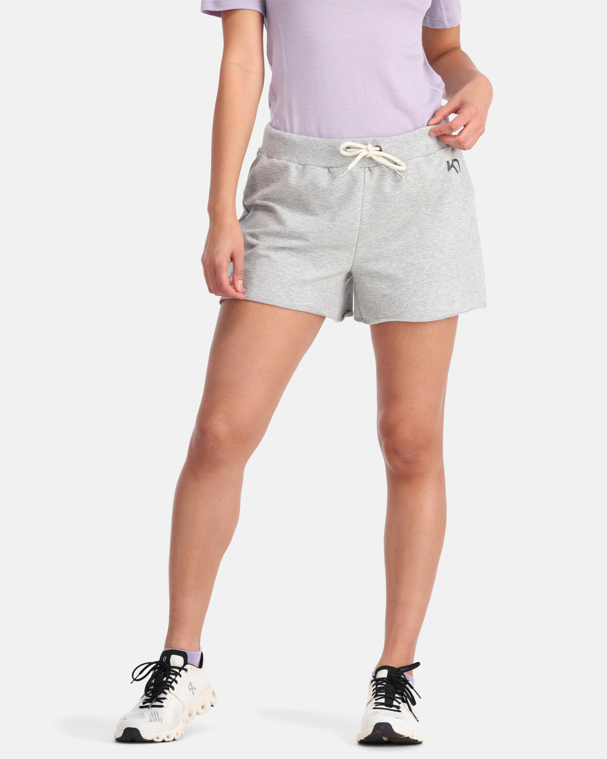 Kari Traa Kari Shorts Dame - Light Grey Melange