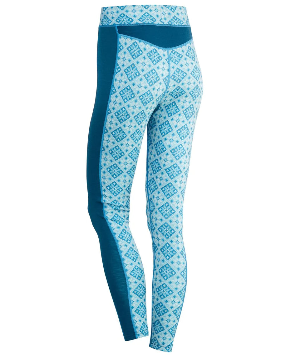 Kari Traa Rose Half Zip High Waist Skiundertøj Sæt Dame - Frost -