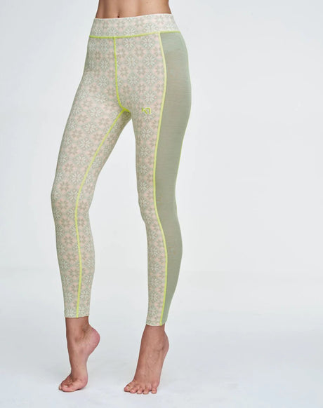 Kari Traa Rose Long Sleeve High Waist Skiundertøj Sæt Dame - Slate -