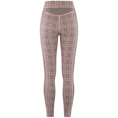 Kari Traa Rose Hoodie High Waist Skiundertøj Sæt Dame - Taupe -