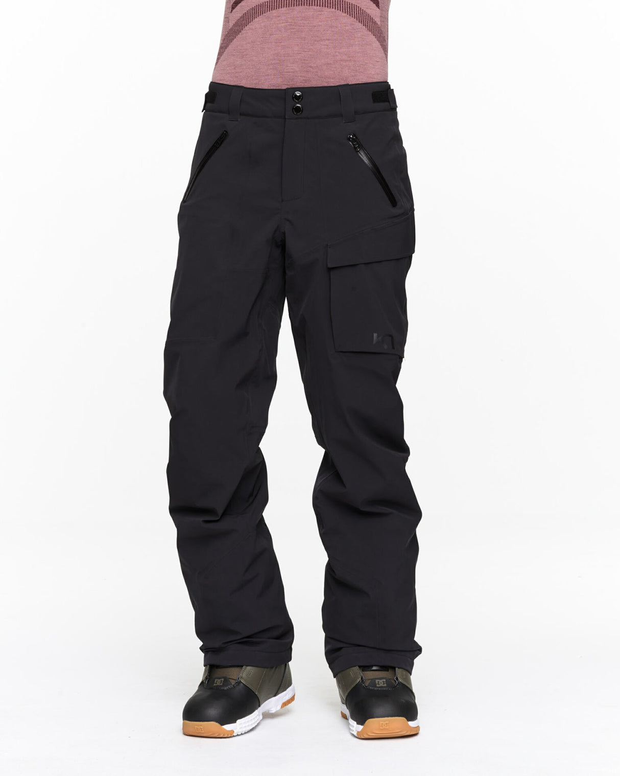 Kari Traa Agnes Ski Pants Skibukser Dame - Black - Black