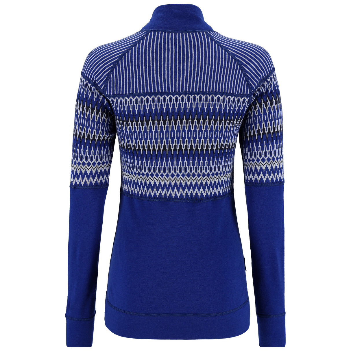 Kari Traa Silja Half Zip Baselayer Skiundertøj Sæt Dame - Azure Blue -