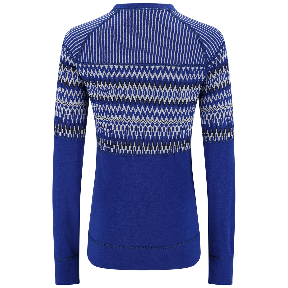 Kari Traa Silja Long Sleeve Baselayer Skiundertøj Sæt Dame - Azure Blue -