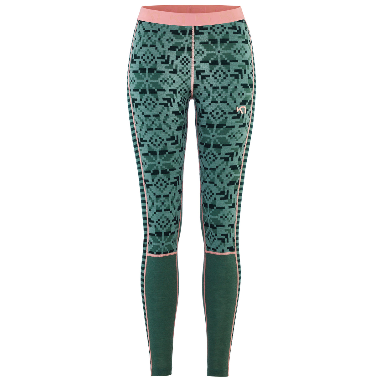 Kari Traa Else Baselayer Pants Skiunderbukser Dame - Murk Green
