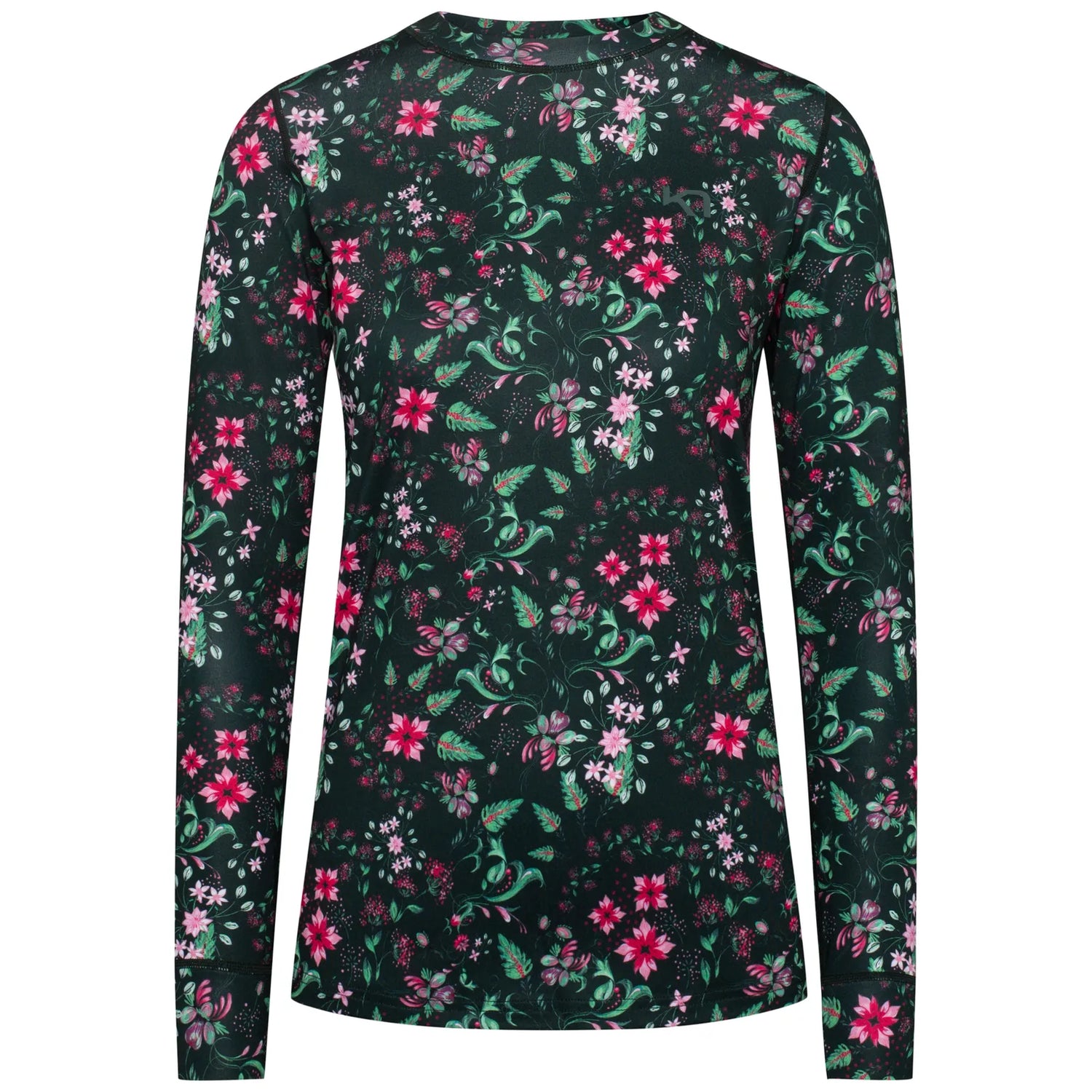 Kari Traa Fryd Long Sleeve Baselayer Skiundertrøje Dame - Pine Green - Pine Green