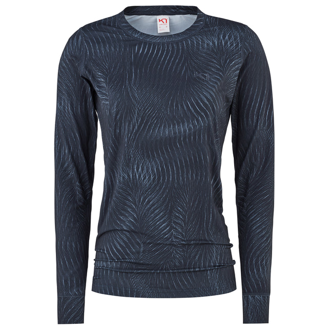 Kari Traa Fryd Long Sleeve Baselayer Træningstrøje Dame - Recycled Royal