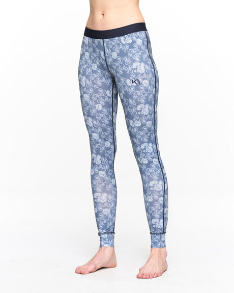 Kari Traa Fantastisk Skiundertøj Sæt Dame - Recycled Misty Blue -