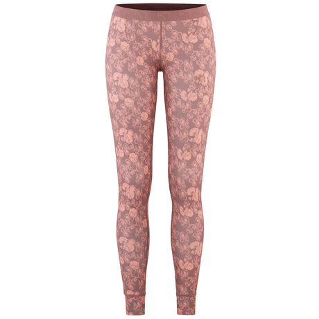 Kari Traa Fantastisk Pant Skiunderbukser Dame - Recycled Taupe Dusty Pink