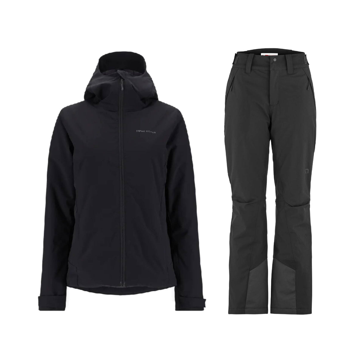 Kari Traa Emma Skisæt Dame - Black / Black - XL