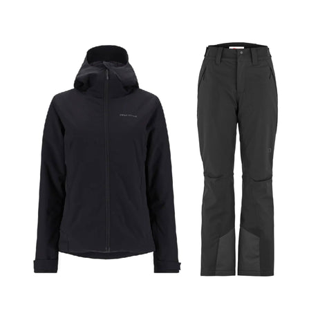 Kari Traa Emma Skisæt Dame - Black / Black - XL