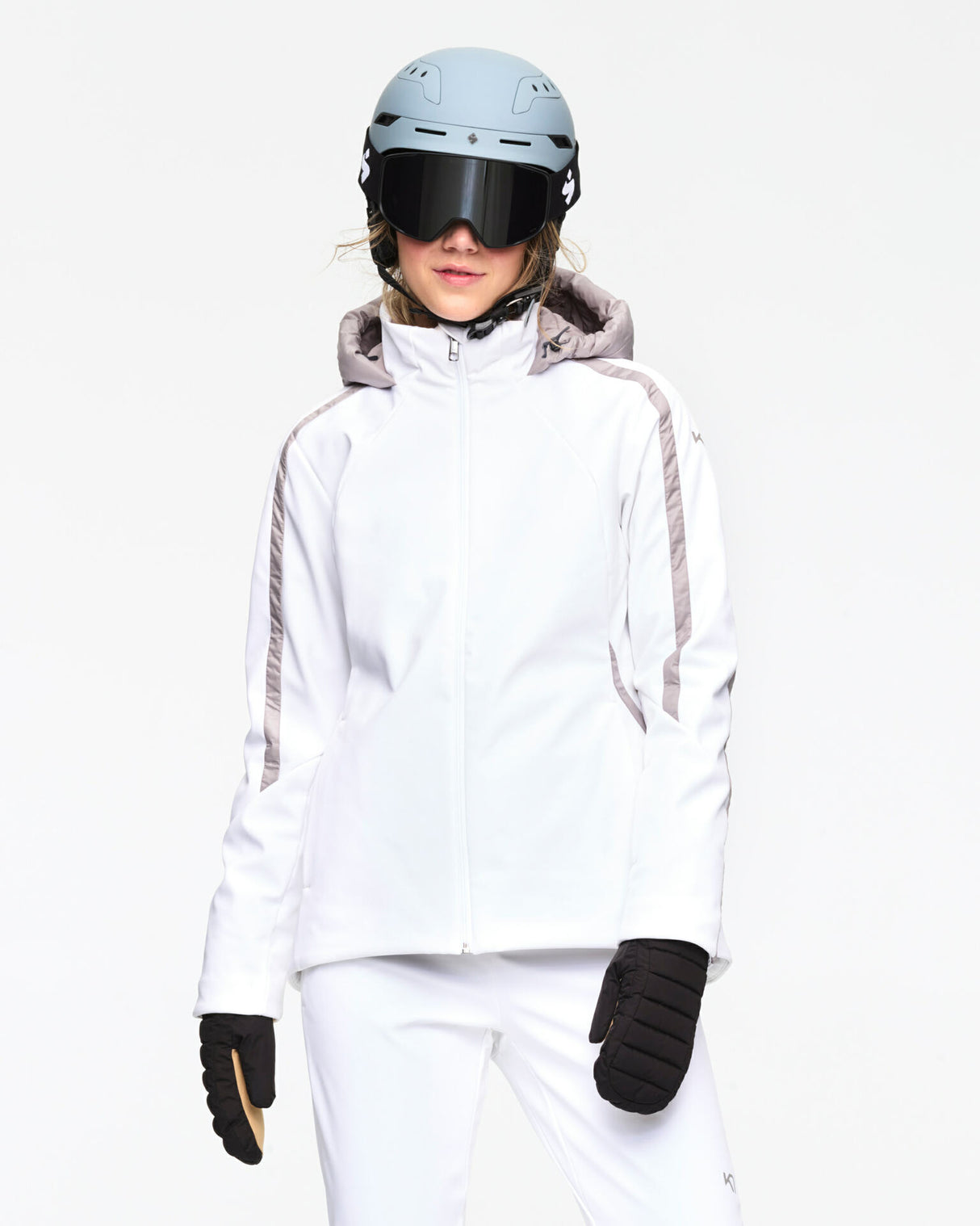 Kari Traa Benedicte Ski Jacket Skijakke Dame - Bright White - Bright White