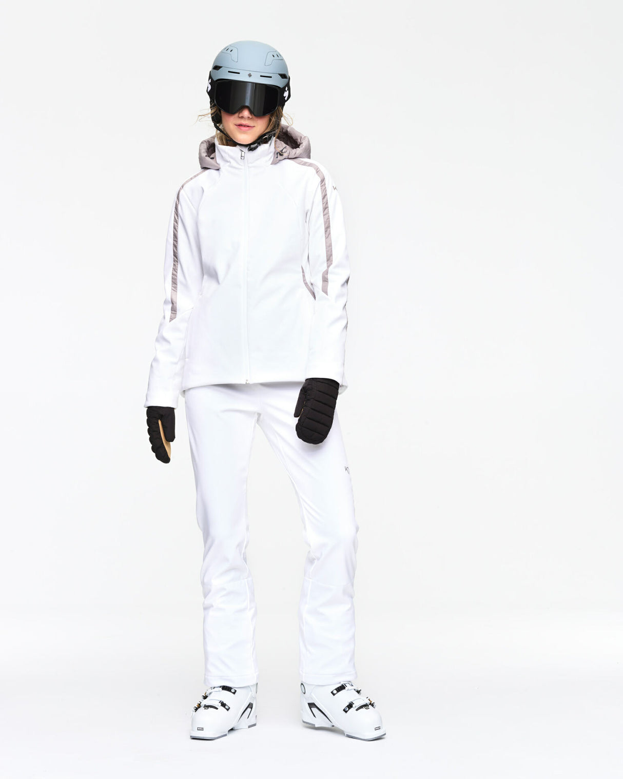 Kari Traa Benedicte Ski Jacket Skijakke Dame - Bright White -
