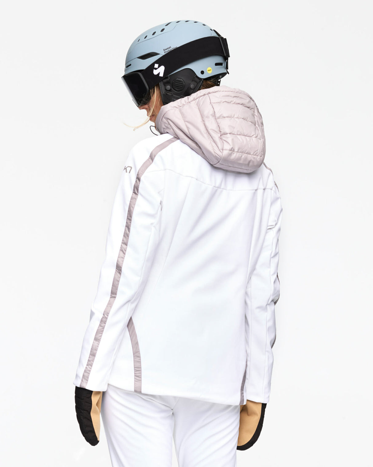 Kari Traa Benedicte Ski Jacket Skijakke Dame - Bright White -
