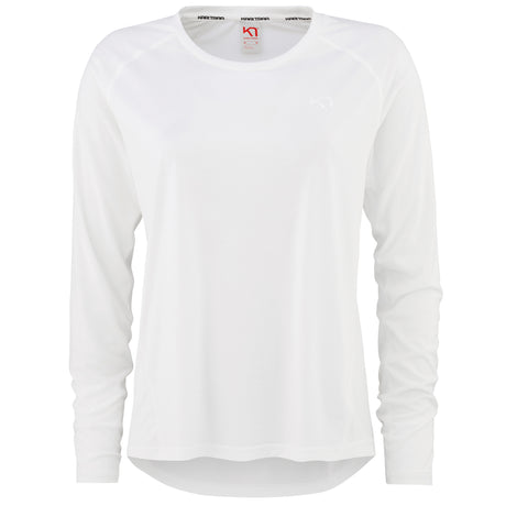 Kari Traa Emily Longsleeve Langærmet Træningstrøje Dame - Bright White - Bright White