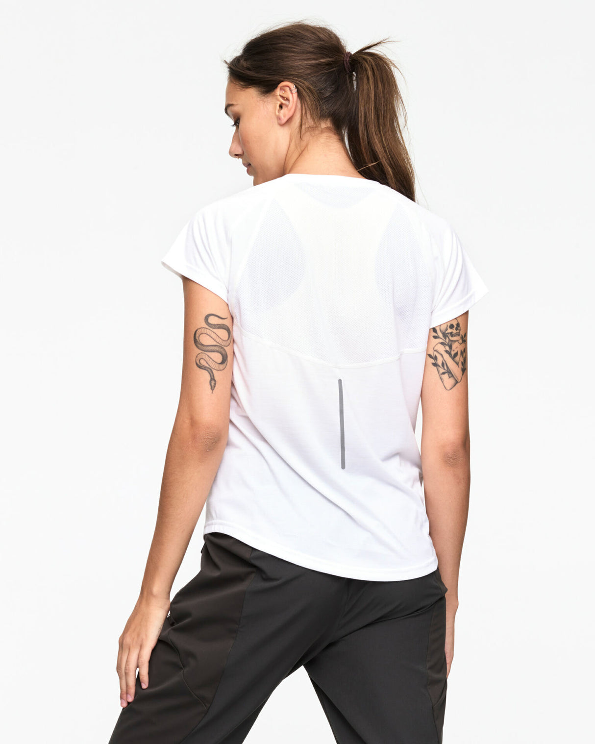 Kari Traa Emily Short Sleeve Kortærmet Træningstrøje Dame - Bright White -