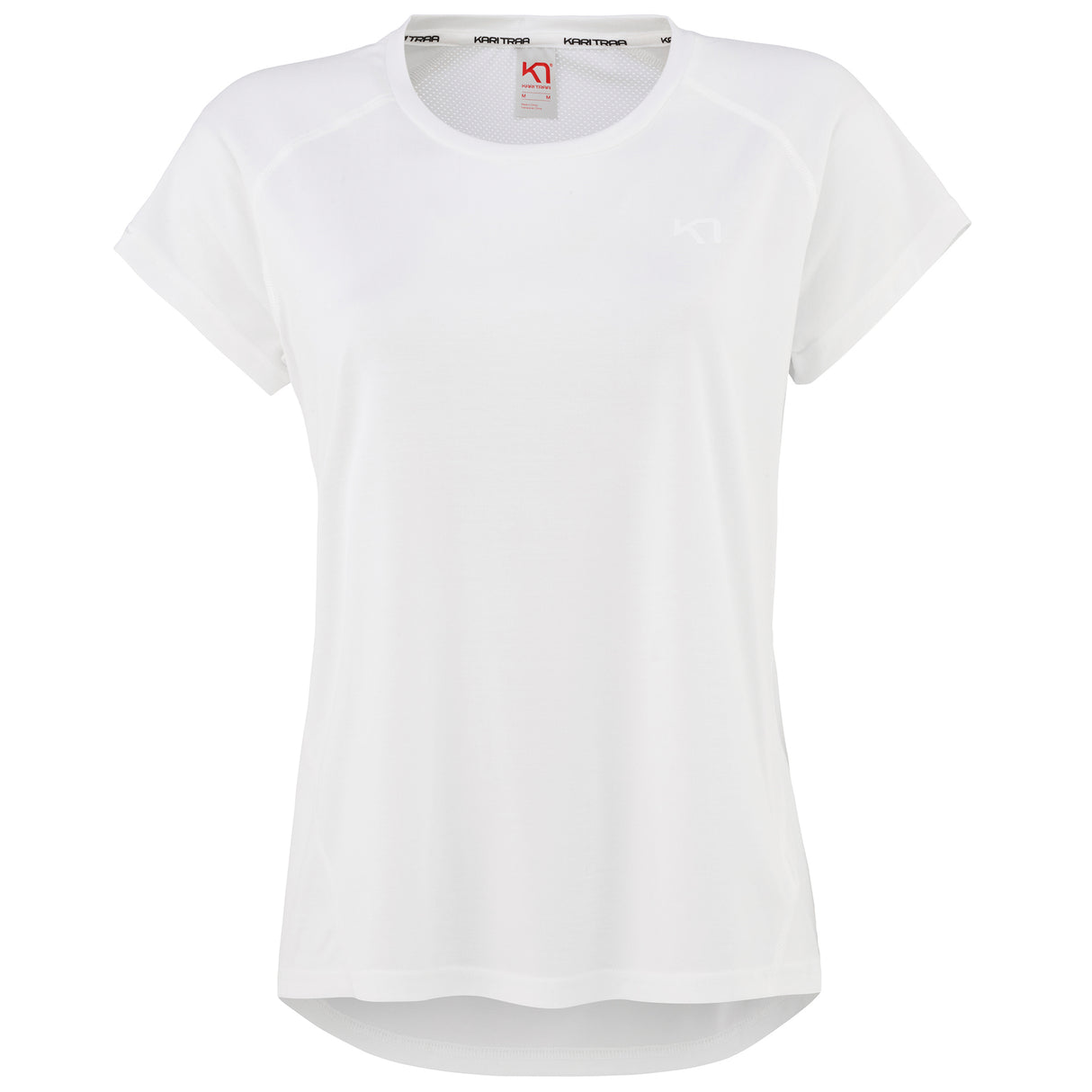 Kari Traa Emily Short Sleeve Kortærmet Træningstrøje Dame - Bright White -