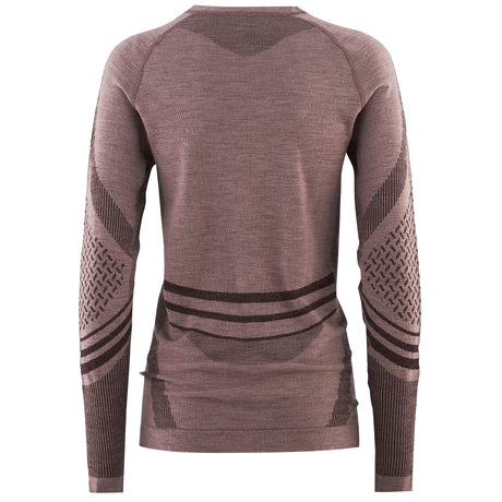 Kari Traa Oline Long Sleeve Langærmet Skiundertrøje Dame - Taupe -