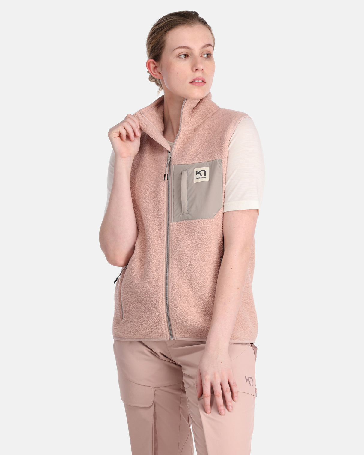 Kari Traa Røthe Fleece Vest Dame - Prim - Prim