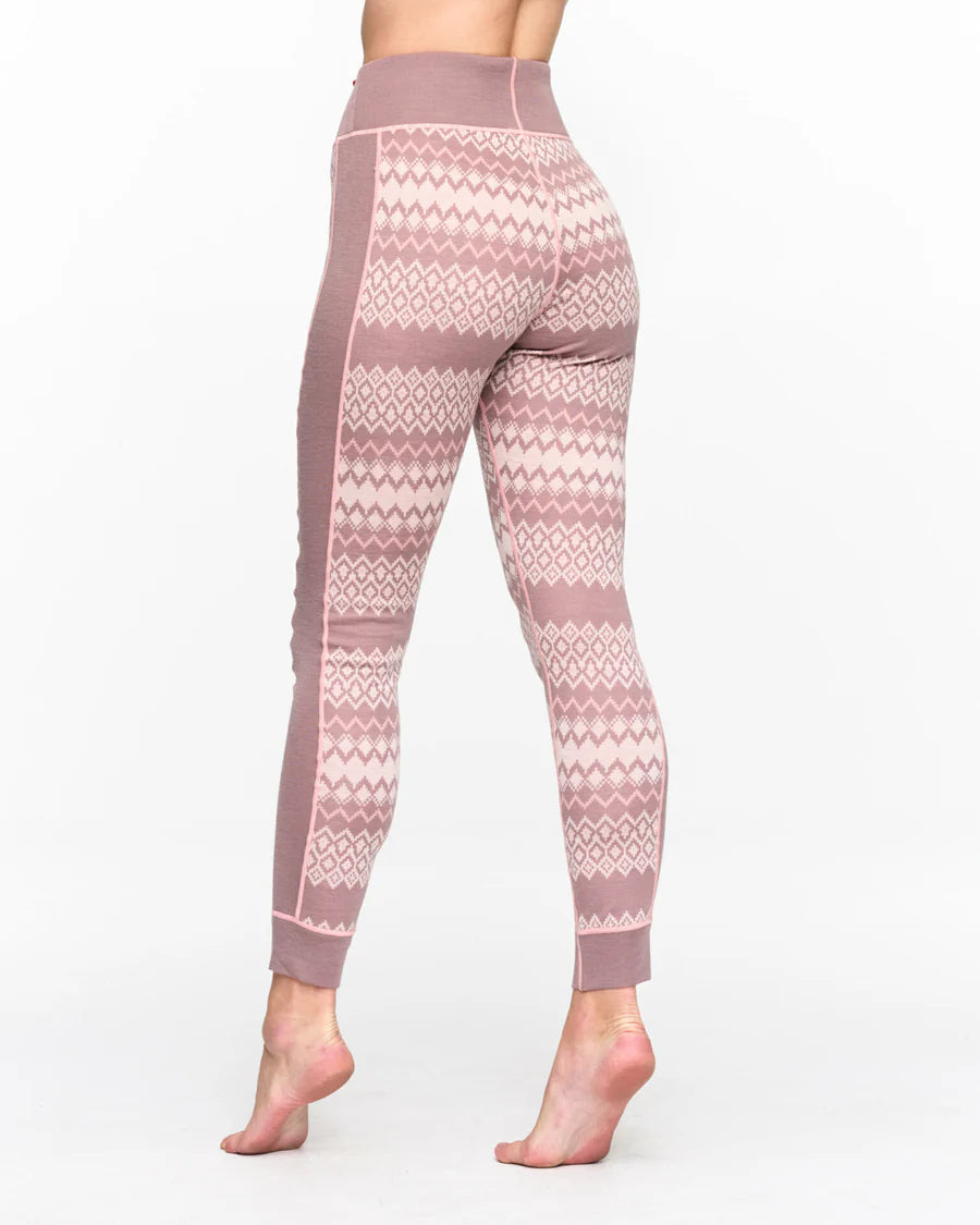 Kari Traa Agnes 2.0 Half Zip Skiundertøj Sæt Dame - Taupe -