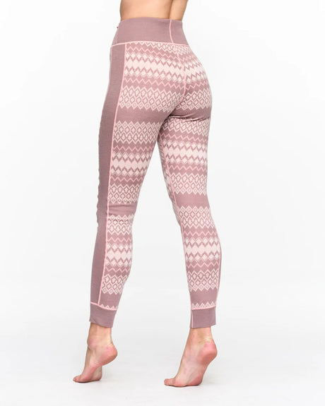 Kari Traa Agnes 2.0 Half Zip Skiundertøj Sæt Dame - Taupe -