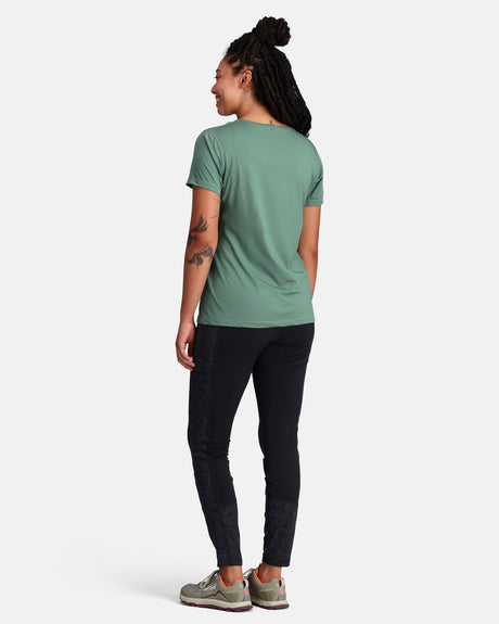 Kari Traa Nora 2.0 Tee T-shirt Dame - Murk Green -