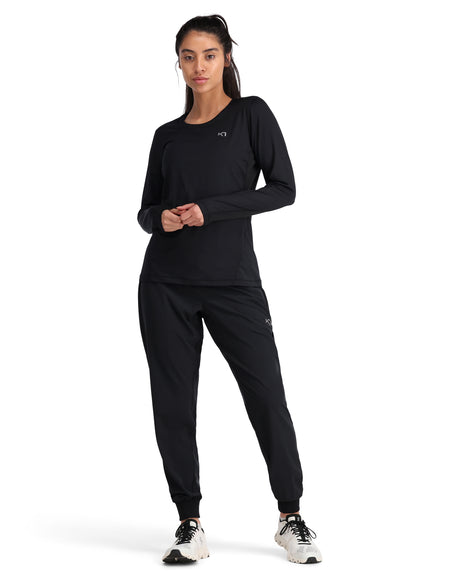Kari Traa Nora 2.0 Long Sleeve Langærmet Træningstop Dame - Black -