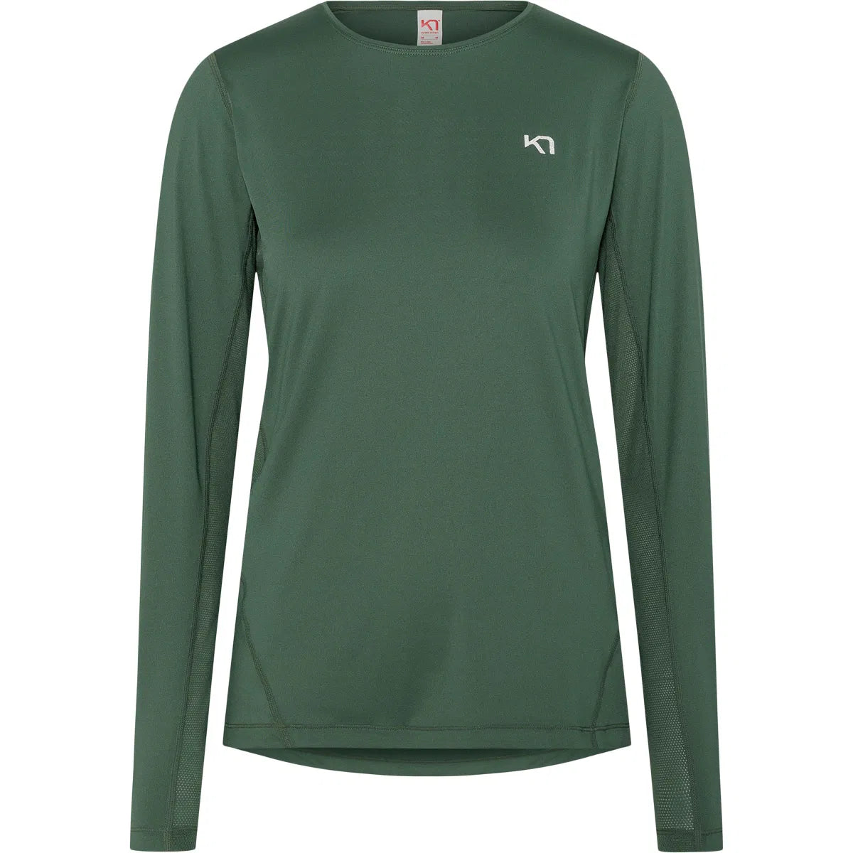 Kari Traa Nora 2.0 Long Sleeve Langærmet Træningstop Dame - Thyme Green -