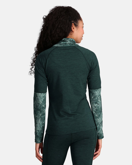 Kari Traa Fierce Skiundertøj Sæt Dame - Pine Green -