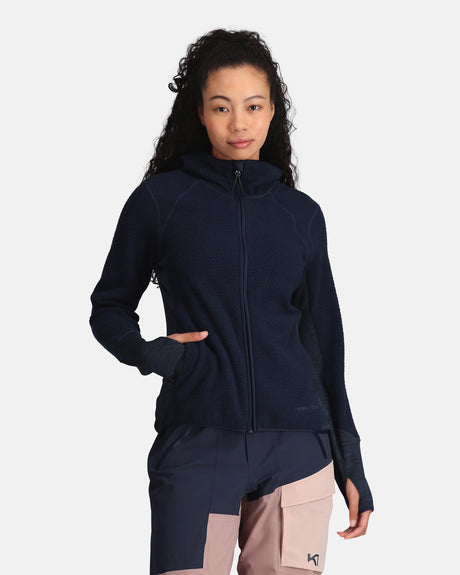 Kari Traa Ragnhild Long Sleeve Fleecejakke Dame -