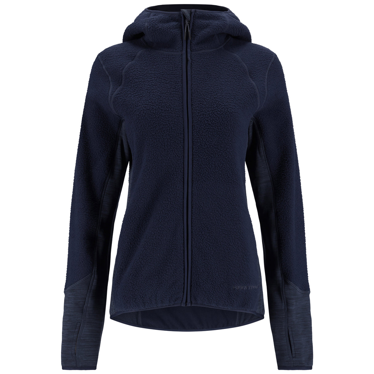 Kari Traa Ragnhild Long Sleeve Fleecejakke Dame - Royal