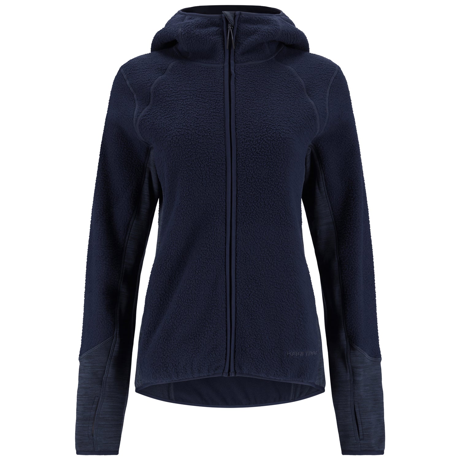 Kari Traa Ragnhild Long Sleeve Fleecejakke Dame - Royal